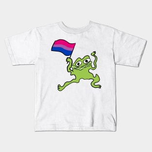 Bisexual Pride Froggy Kids T-Shirt